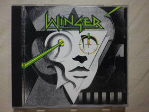 『Winger/Winger(1988)』(ATLANTIC 7 81867-2,1st,USA盤,歌詞付,グラム・メタル,Madalaine,Seventeen,Headed For A Heartbreak)