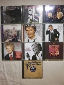 『Rod Stewart & Faces アルバム10枚セット』(Gasoline Alley,Absolutely Live,Unplugged,It Had To Be You,A Time Goes By,Soulbook)