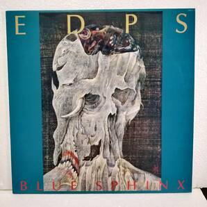 E.D.P.S. / Blue Sphinx / Japan Record / 28JAL-3 *初回プレス特典ソノシート付き ステッカー付き ツネマツマサトシ フリクションの画像2