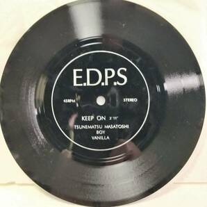 E.D.P.S. / Blue Sphinx / Japan Record / 28JAL-3 *初回プレス特典ソノシート付き ステッカー付き ツネマツマサトシ フリクションの画像7