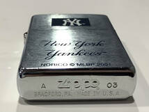 1円〜 並品 New York Yankees ニューヨーク ヤンキース ZIPPO ジッポー_画像2