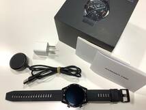 1円〜 美品 HUAWEI Watch GT2 46mm LTN-B19 マットブラック 充電器社外品_画像1