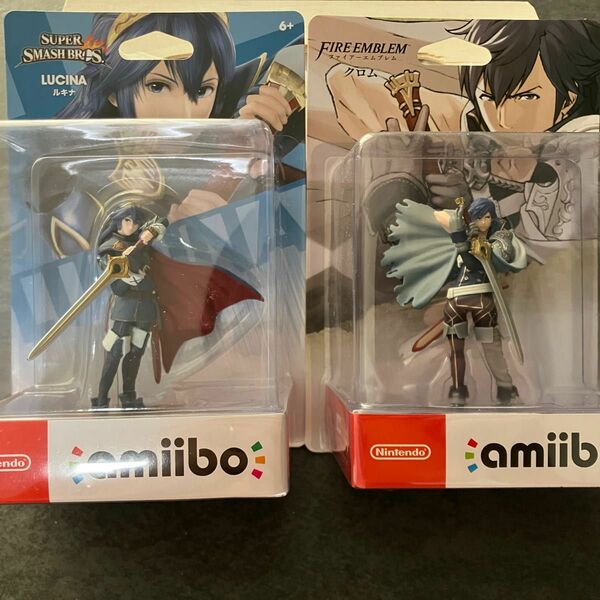 ファイアーエムブレム　amiibo クロム&ルキナ