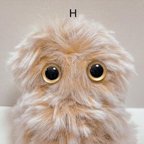 ミミズクさんの編みぐるみキーホルダーH