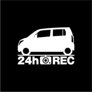 【ドラレコ】スズキ ワゴンR【MH23S系】24時間 録画中 ステッカー