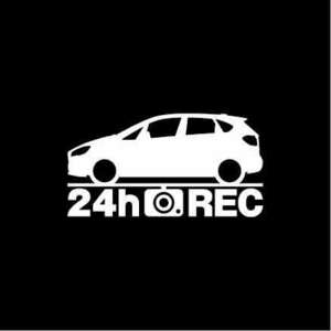 【ドラレコ】BMW 2シリーズアクティブツアラー【F45系】24時間 録画中 ステッカー