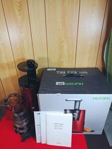  valuable HUROM slow juicer H-AA-RBA17 Ferrari red hyu- rom 