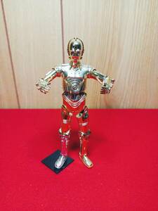 貴重　スターウォーズ　C-3PO　人形　フィギュア　プラスチック　現状品　高さ約15cm