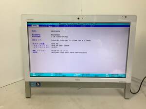 ☆[BIOS確認］FUJITSU ESPRIMO FH54/ET FMVF54ETW モニター一体型PC Core i3-2330M 2.20GHz 4GB【現状渡し】