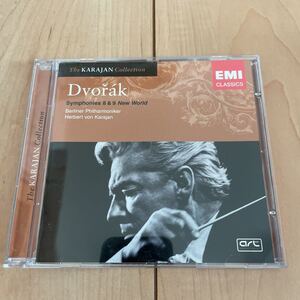 ○ CD カラヤン KARAJAN Collection Dvorak ドヴォルザーク Symphonies 8&9 New World EMI 輸入盤