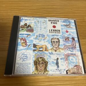 ■ CD LENNON PLASTIC ONO BAND SHAVED FISH CDP 7 46642 2 輸入盤