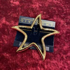 vintage ultimate beautiful goods GIVENCHY Givenchy ji van si. Star star brooch 