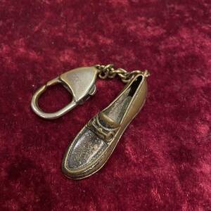 GUCCI Gucci bit Loafer shoes motif key holder charm 