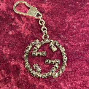 GUCCI Gucci Inter locking GG заклепки брелок для ключа очарование 