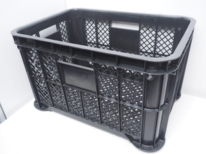 Черный контейнер 52 см (W) x 36,5 см (D) x 30,5 см (h) 40L Контейнер сетки сетки с сеткой жесткого типа