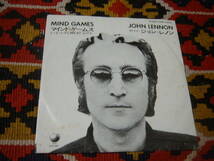 70's　ジョン・レノン John Lennon (国内盤 7inch)/ マインド・ゲームス Mind Games　Apple Records EAR-10474 1973年_画像3