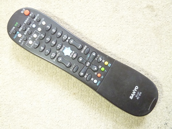 2023年最新】ヤフオク! -サンヨーテレビ用リモコンの中古品・新品・未