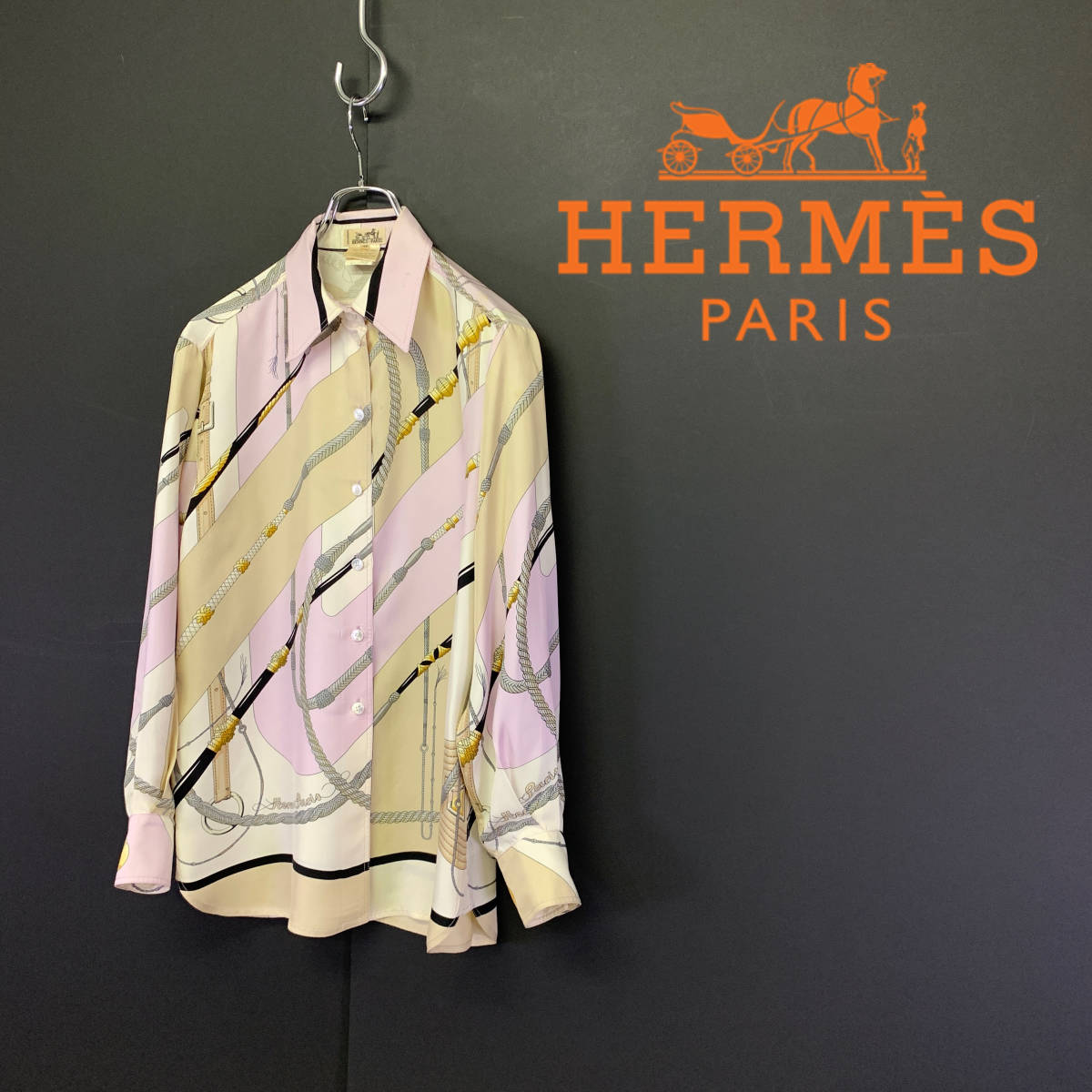 国内発送 ニット ☆美品☆HERMES ヴィンテージ バレリーナ