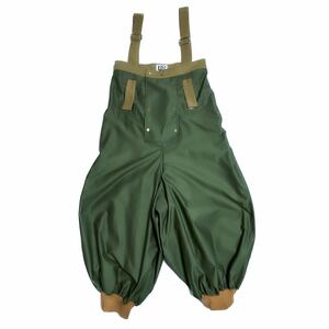  military high waist sarouel pants 2023040 Vintage old clothes Kapital overall overall wide pants 