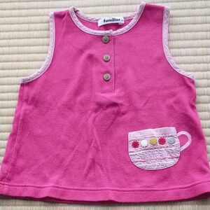 familiar 子供服　90サイズ　ベスト　チュニック