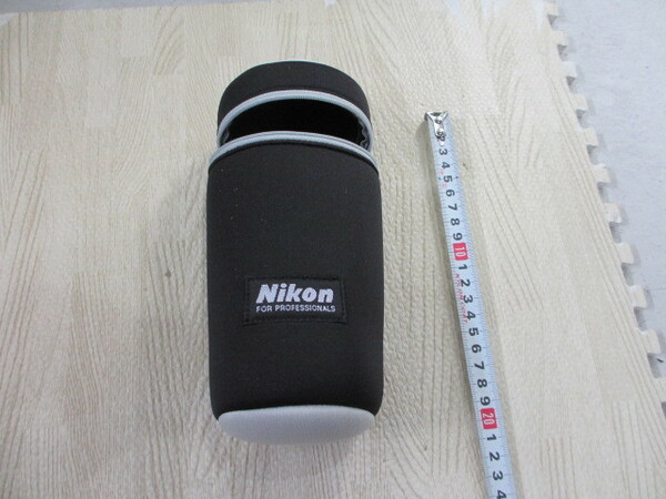 Nikon レンズケース 横10㎝　縦24㎝