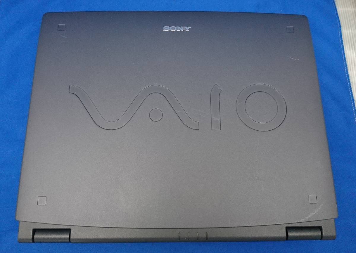夏・お店屋さん SONY VAIO ノートパソコン ジャンク 1998年 Windows95
