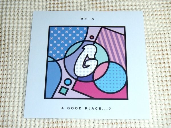 廃盤 24bit マスタリング盤 Mr. G ミスタ－ ジー A Good Place ...?/ Phoenix G./ Halcyon Daze The Advent 等としても著名 UK ハウス 重鎮