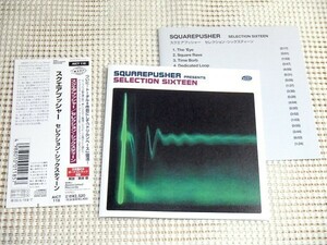 廃盤 Squarepusher スクエアプッシャー Selection Sixteen / Warp /実弟 Ceephax ( acid crew)のremixを含む良作 アシッド ドリルン ジャズ