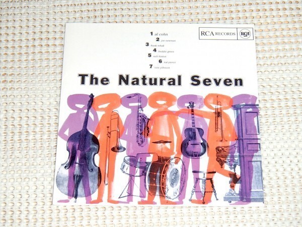 廃盤 Al Cohn Septet アル コーン The Natural Seven / Milt Hinton Osie Johnson Freddie Green Nat Pierce Frank Rehak 参加/中間派 良作