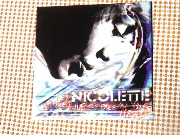 美盤廃盤 Nicolette ニコレット Let No One Live Rent Free In Your Head / MASSIVE ATTACK 関連/ triphop 良作/ Alec Empire Plaid 参加