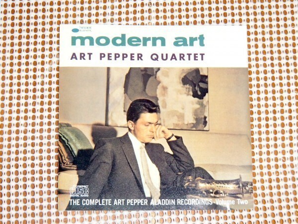 Art Pepper Quartet アート ペッパー Modern Art / Summertime 等良質追加曲収録盤/ Ben Tucker Russ Freeman Carl Perkins Chuck Flores