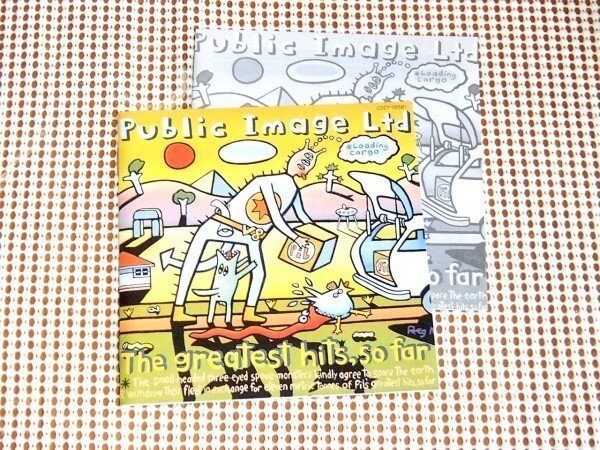廃盤 Public Image Ltd PIL ピル The Greatest HitsSo Far / 良ベスト / John Lydon Johnny Rotten Jah Wobble Keith Levene Bill Laswell