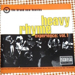 名作 The Brand New Heavies Heavy Rhyme Experience Vol. 1 main source gang starr kool g rap black sheep tiger pharcyde 等参加