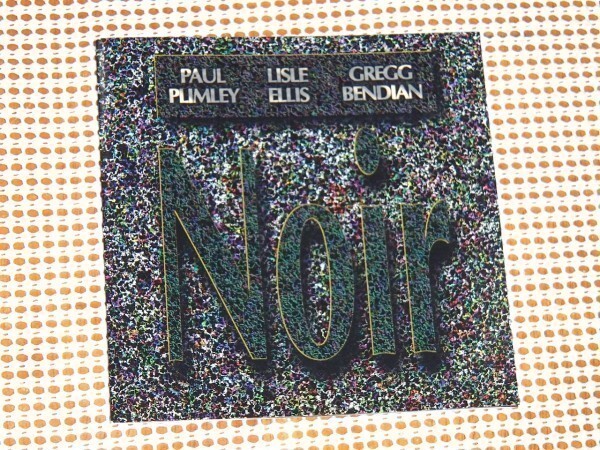 廃盤 Paul Plimley ポール プリムリー Gregg Bendian グレッグ ベンディアン Lisle Ellis / Noir /北米フリーJAZZ Bruce Freedman 参加