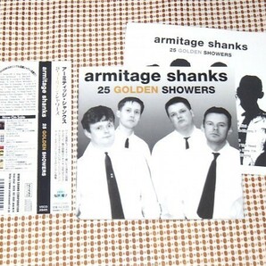 廃盤 Armitage Shanks アーミティッジ シャンクス 25 Golden Showers SINGLES 25曲入 良ベスト /billy childish 周辺 UK ガレージ パンク