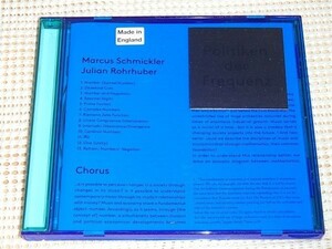 300枚限定 Marcus Schmickler & Julian Rohrhuber マーカス シュミックラー Politiken Der Frequenz/ Editions Mego /実験的 電子音楽 良作