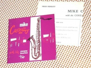 廃盤 Mike Cuozzo With The Costa Burke Trio マイク コゾー / Eddie Costa Vinnie Burke Nick Stabulas 参加 名作 テナー sax TOCJ-5414