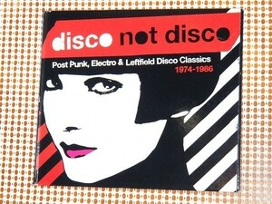 廃盤 Disco Not Disco Post Punk Electro & Leftfield Disco Classics 1974-1986/ strut / Liaisons Dangereuses Konk Maximum Joy Kazino