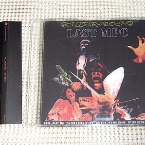 廃盤 プレス盤 Killer-Bong キラーボング Last MPC / Black Smoker Records / think tank 頭脳 アングラ HIPHOP ダブ killer bong k-bomb