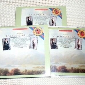 初期廃盤 2CD ロッシーニ 湖上の美人 全曲 ポリーニ COE ROSSINI La Donna Del Lago Pollini 72DC 536 CBS SONY カティア リッチャレッリ
