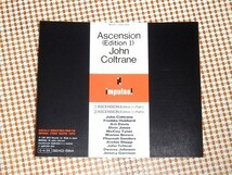 初期廃盤 32XD 584 John Coltrane ジョン コルトレーン Ascension Edition I/ Elvin Jones McCoy Tyner Archie Shepp Pharoah Sanders 等_画像3