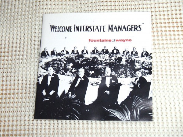 US廃盤 Fountains Of Wayne ファウンテインズ オブ ウェイン Welcome Interstate Managers / power pop名バンド Adam Schlesinger ( Ivy )