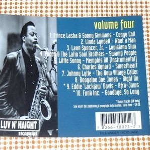 廃盤 Jazz Dance Classics volume four/ LUV N' HAIGHT 名コンピ/ Boogaloo Joe Jones Funk Inc Linda Lyndell Little Sonny Pucho 等収録の画像3