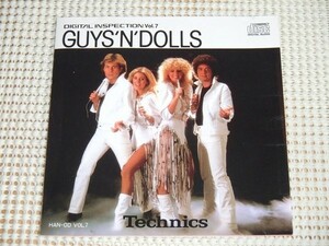 非売品 レア Guys'n'Dolls ガイズン ドールズ / Technics / SRCD 9006 テクニクス Guys & Dolls guysndolls / Dominic Grant Paul Griggs