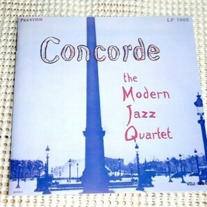 オリジナルマスター使用初期廃盤 The Modern Jazz Quartet Concorde / Percy Heath Connie Kay John Lewis Milt Jackson 参加 VDJ 1534 RVG