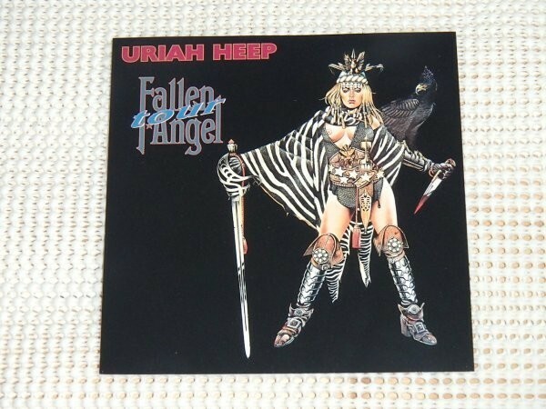 Uriah Heep ユーライア ヒープ Fallen Angel Tour /Ken Hensley ( gods ) John Lawton ( asterix ) Trevor Bolder ( Spiders From Mars )等