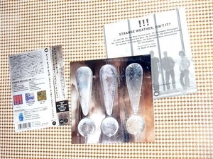 !!! chk chk chk チック チック チック Strange Weather Isn't It ?/ WARP /1曲追加盤/ベルリン 録音 DFA エンジニア Eric Broucek 参加