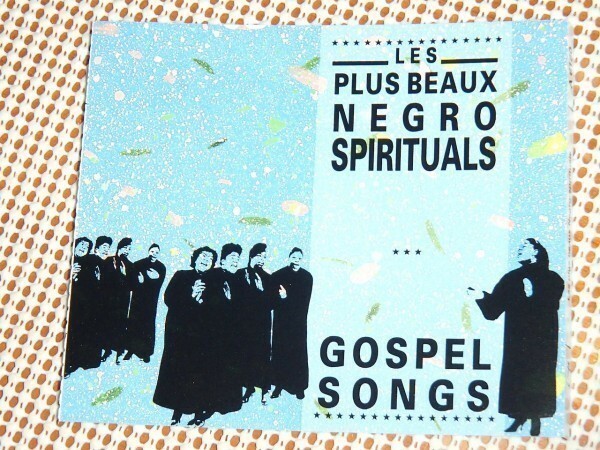 廃盤 2CD Les Plus Beaux Negro Spirituals Gospel Songs /AUVIDIS TEMPO/ゴスペル 良コンピ Mighty Mellotones Sam Cooke Sharon Johnson