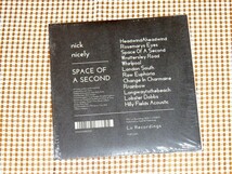 美品 Nick Nicely ニック ナイスリー Space Of A Second / Lo Recordings / サイケ クラウトロック シューゲイザー UK シンセポップ 良作_画像3