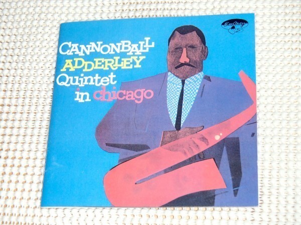 初期廃盤 Cannonball Adderley Quintet In Chicago キャノンボール アダレイ / John Coltrane Wynton Kelly Paul Chambers 等 32JD 10116